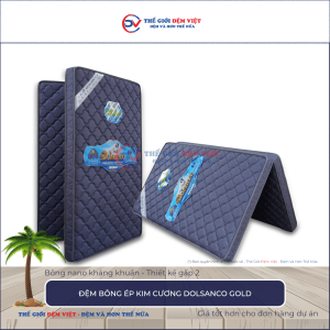 Đệm bông ép Kim Cương Dolsanco Gold